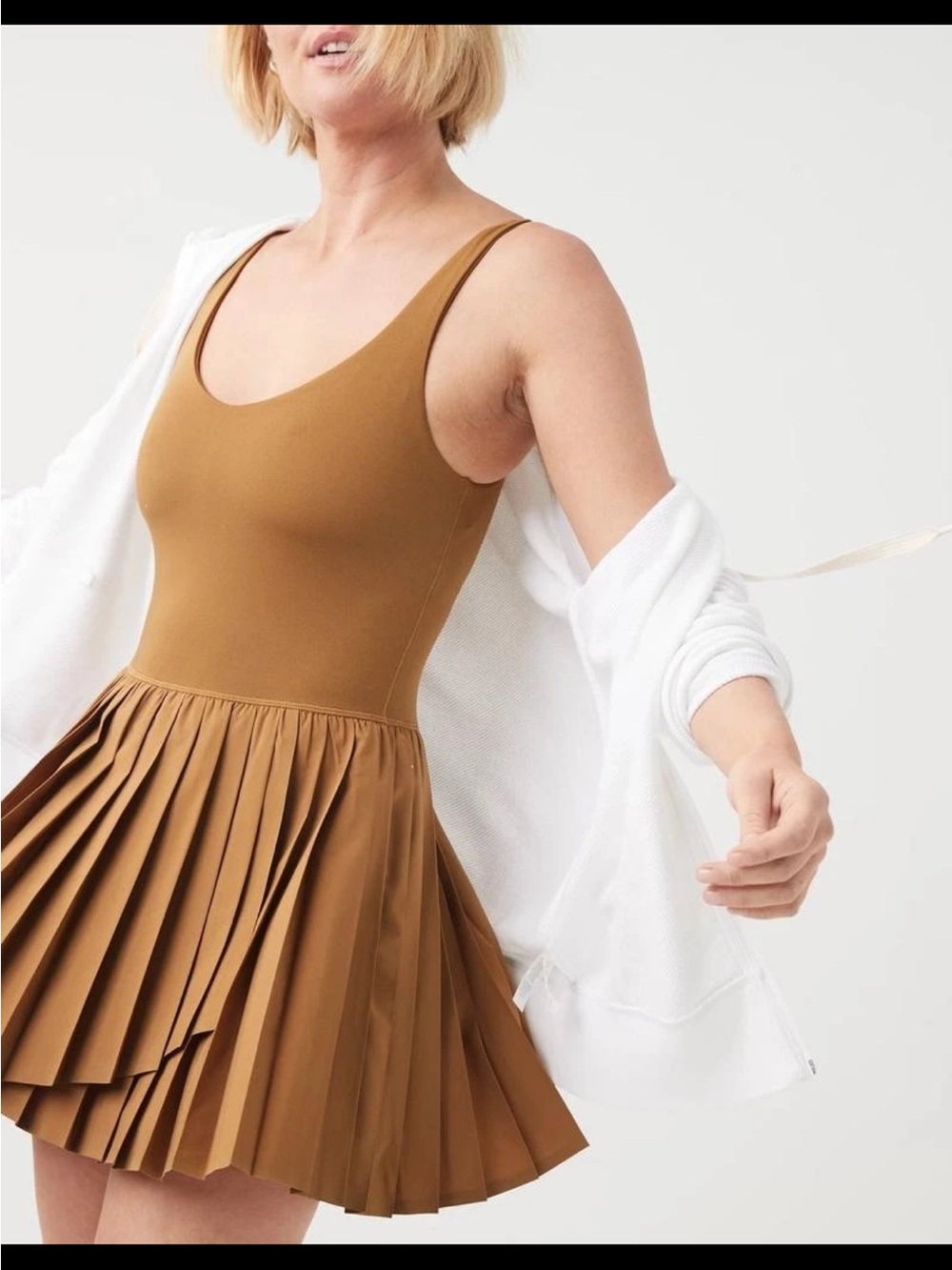 Pleated tennis dress Aerie offline